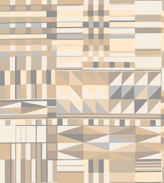 Tiebele Wallpaper by Jannelli&Volpi Tan Tiebele Wallpaper by Jannelli&Volpi Tan