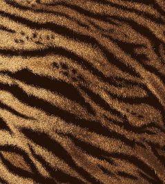 Tiger Fabric by Arley House Caramel Tiger Fabric by Arley House Caramel