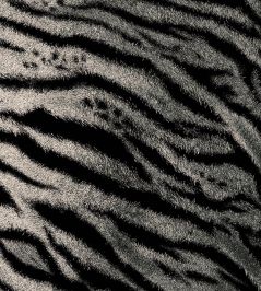 Tiger Fabric by Arley House Smoke Tiger Fabric by Arley House Smoke