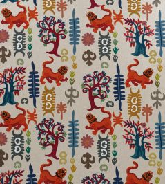 Tiger Tree Fabric by Andrew Martin Multi Tiger Tree Fabric by Andrew Martin Multi