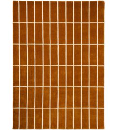 Tiiliskivi Rug by Marimekko Brown Tiiliskivi Rug by Marimekko Brown