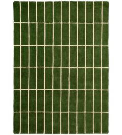 Tiiliskivi Rug by Marimekko Green Tiiliskivi Rug by Marimekko Green