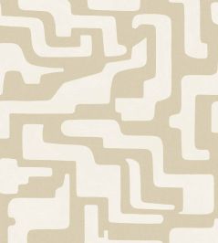 Tikal Mural by Casadeco Beige sable Tikal Mural by Casadeco Beige sable