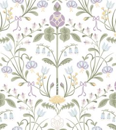 Till Carl Wallpaper by Sandberg Lilac Till Carl Wallpaper by Sandberg Lilac