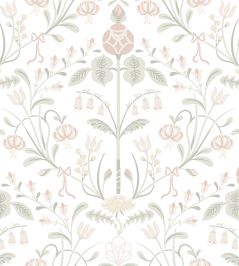 Till Carl Wallpaper by Sandberg Powder Pink Till Carl Wallpaper by Sandberg Powder Pink