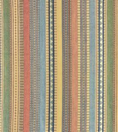 Tilton Stripe Fabric by Ian Sanderson Iberian Tile Tilton Stripe Fabric by Ian Sanderson Iberian Tile