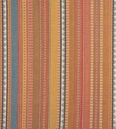 Tilton Stripe Fabric by Ian Sanderson Spice Tilton Stripe Fabric by Ian Sanderson Spice