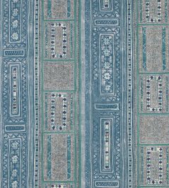 Time Teller Wallpaper by Christopher Farr Cloth Cobalt Time Teller Wallpaper by Christopher Farr Cloth Cobalt