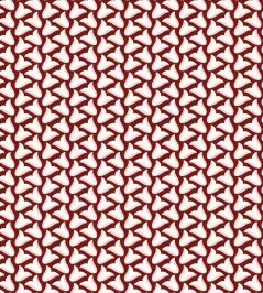 Tiny Tulips Fabric by Ottoline Burgundy Tiny Tulips Fabric by Ottoline Burgundy
