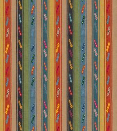 Tip Toe Fabric by GP & J Baker Teal/Spice Tip Toe Fabric by GP & J Baker Teal/Spice