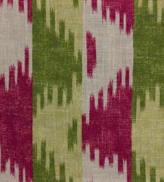 Oxus Fabric by Titley and Marr Chartreuse & Rose Oxus Fabric by Titley and Marr Chartreuse & Rose