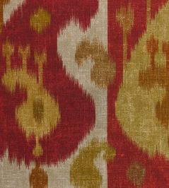 Turkistan Boteh Fabric by Titley and Marr Paprika & Ochre Turkistan Boteh Fabric by Titley and Marr Paprika & Ochre