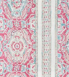 Pedana Stripe Fabric by Titley and Marr Aqua&Rose Pedana Stripe Fabric by Titley and Marr Aqua&Rose