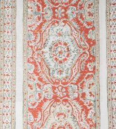 Pedana Stripe Fabric by Titley and Marr Terracotta&Sage Pedana Stripe Fabric by Titley and Marr Terracotta&Sage