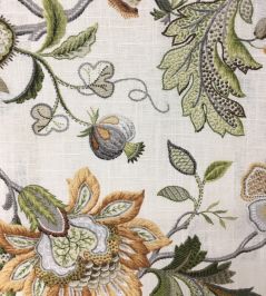 Langrish Fabric by Titley and Marr Ochre Langrish Fabric by Titley and Marr Ochre