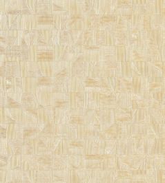 Tiznit Wallpaper by Casamance Blanc / Dore Tiznit Wallpaper by Casamance Blanc / Dore