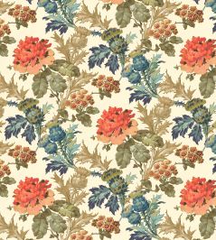 Tobermory Fabric by Arley House Cream Tobermory Fabric by Arley House Cream