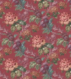 Tobermory Fabric by Arley House Rich Pink Tobermory Fabric by Arley House Rich Pink