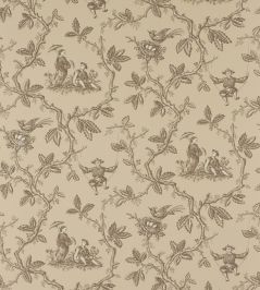 Toile Chinoise Wallpaper by Colefax and Fowler Charcoal Toile Chinoise Wallpaper by Colefax and Fowler Charcoal