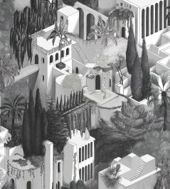 Toledo Wallpaper by Rebel Walls Graphite Toledo Wallpaper by Rebel Walls Graphite