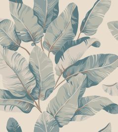 Tom Wallpaper by Sandberg Misty Blue Tom Wallpaper by Sandberg Misty Blue