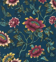 Tonquin Wallpaper by Clarke & Clarke Midnight Tonquin Wallpaper by Clarke & Clarke Midnight