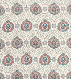 Topkapi Fabric by Nina Campbell Red/Blue Topkapi Fabric by Nina Campbell Red/Blue