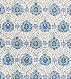 Topkapi Fabric by Nina Campbell Blue Topkapi Fabric by Nina Campbell Blue