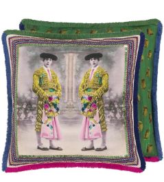 Torero Twins Cushion 50 x 50cm by Christian Lacroix Mosaique Torero Twins Cushion 50 x 50cm by Christian Lacroix Mosaique