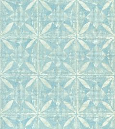 Tortuga Batik Wallpaper by Thibaut Turquoise Tortuga Batik Wallpaper by Thibaut Turquoise