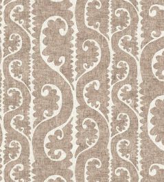 Totem Fabric by Lewis & Wood Cocoa Totem Fabric by Lewis & Wood Cocoa