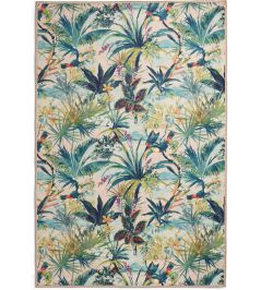 Toucan Rug by Clarke & Clarke Blush Toucan Rug by Clarke & Clarke Blush
