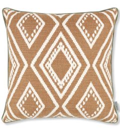 Toulin Cushion 50 x 50cm by Romo Copper Toulin Cushion 50 x 50cm by Romo Copper