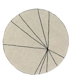 Trace Rug by Lorena Canals Beige Trace Rug by Lorena Canals Beige