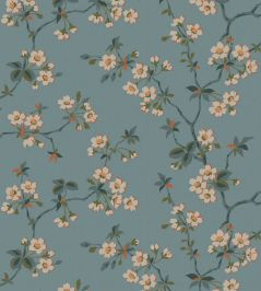 Tradgardsstaden Wallpaper by Borastapeter Blue Tradgardsstaden Wallpaper by Borastapeter Blue