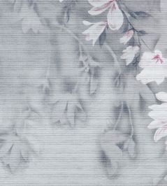 Trailing Magnolia Mural by 1838 Wallcoverings Mist Trailing Magnolia Mural by 1838 Wallcoverings Mist