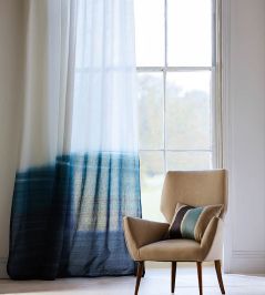 Tranquil Fabric by Harlequin Slate/Aqua Tranquil Fabric by Harlequin Slate/Aqua