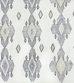 Travelling Light Fabric by Christopher Farr Cloth Indigo Travelling Light Fabric by Christopher Farr Cloth Indigo