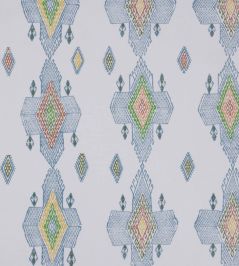 Travelling Light Fabric by Christopher Farr Cloth Teal Travelling Light Fabric by Christopher Farr Cloth Teal