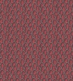 Trees II Fabric by Parker & Jules Crimson Trees II Fabric by Parker & Jules Crimson
