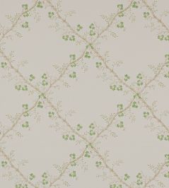 Trefoil Trellis Wallpaper by Colefax and Fowler Leaf Trefoil Trellis Wallpaper by Colefax and Fowler Leaf