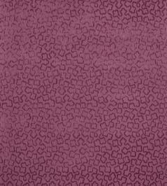 Trefolia Velvet Fabric by Anna French Mulberry Trefolia Velvet Fabric by Anna French Mulberry