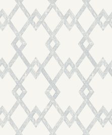 Treillage Wallpaper by Madeaux 01 Silver Cloud Treillage Wallpaper by Madeaux 01 Silver Cloud