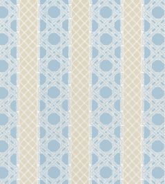 Trelliage Fabric by Thibaut Mineral and Sand Trelliage Fabric by Thibaut Mineral and Sand