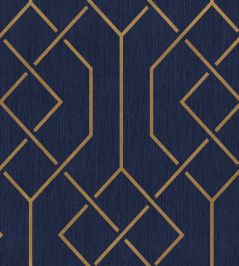 Trellis Wallpaper by Coordonne Ultramarine Trellis Wallpaper by Coordonne Ultramarine
