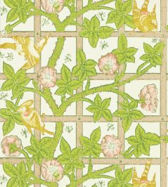 Trellis Wallpaper by Morris & Co Summer Yellow Trellis Wallpaper by Morris & Co Summer Yellow