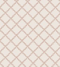 Trellis Wallpaper by Sandberg Terracotta Trellis Wallpaper by Sandberg Terracotta