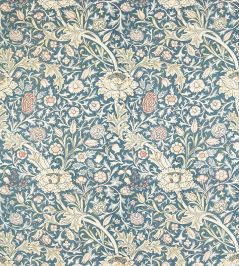 Trent Fabric by Morris & Co Woad Blue Trent Fabric by Morris & Co Woad Blue