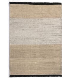 Tres Outdoor Stripes Rug by Nanimarquina Black Tres Outdoor Stripes Rug by Nanimarquina Black