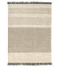 Tres Stripes Rug by Nanimarquina Pearl Tres Stripes Rug by Nanimarquina Pearl